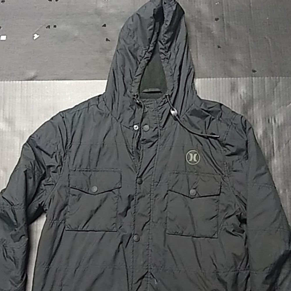 A large Hurley winter coat